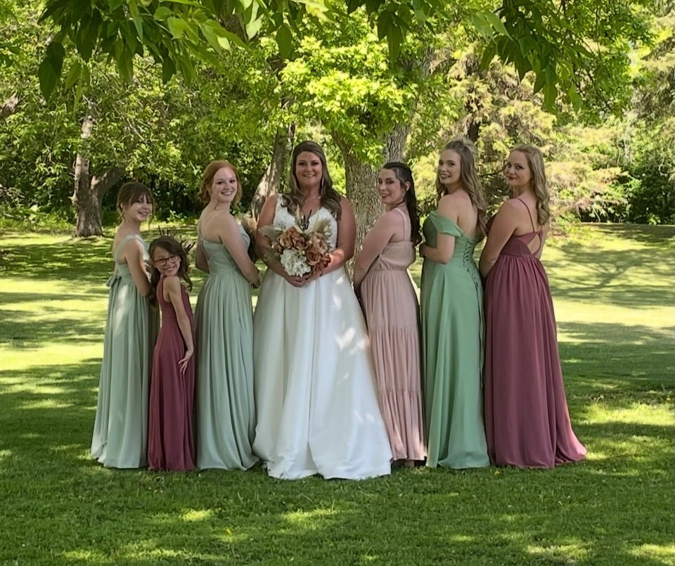Bridal party portrait
